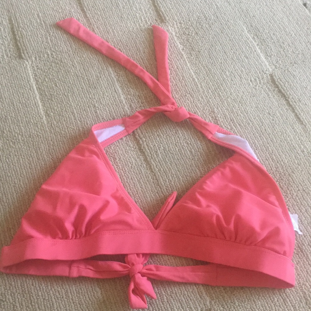 Small Hot Pink Bikini Top with Bow